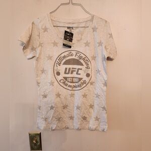 UFC Star Stuck Womens Shirt Ultimate Fighting Championship Logo small Shirt